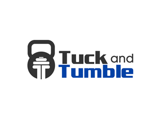 Tuck and Tumble  logo design by enzidesign