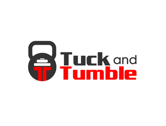 Tuck and Tumble  logo design by enzidesign