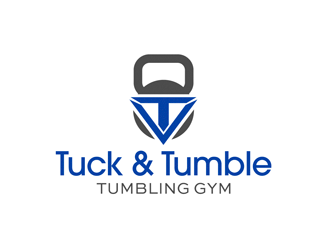 Tuck and Tumble  logo design by enzidesign