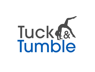 Tuck and Tumble  logo design by enzidesign