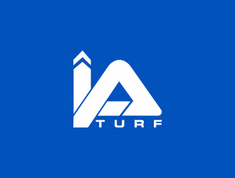 L A Turf logo design by Mahrein