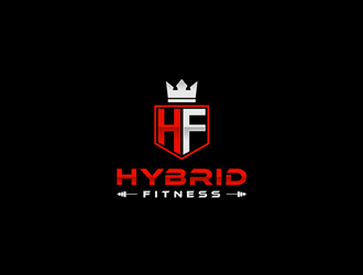 Hybrid Fitness logo design by ndaru