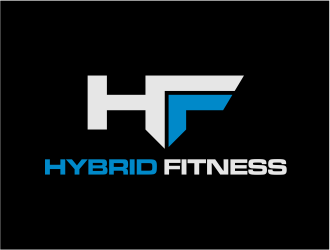 Hybrid Fitness logo design by evdesign