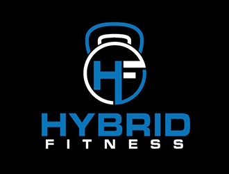 Hybrid Fitness logo design by logoguy
