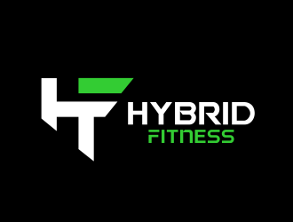 Hybrid Fitness logo design by serprimero
