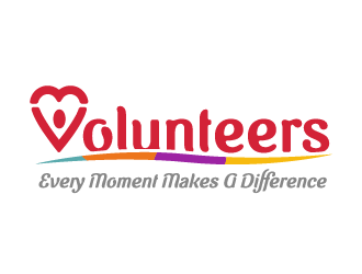 Volunteers: Every Moment Makes A Difference logo design by prodesign