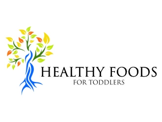 Healthy Foods for Toddlers logo design by jetzu