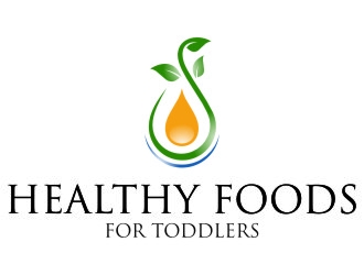 Healthy Foods for Toddlers logo design by jetzu