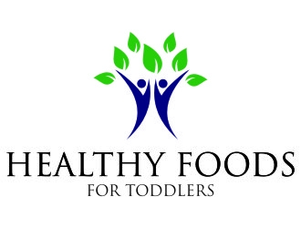 Healthy Foods for Toddlers logo design by jetzu
