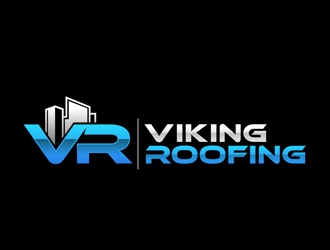 Viking Roofing logo design by DreamLogoDesign