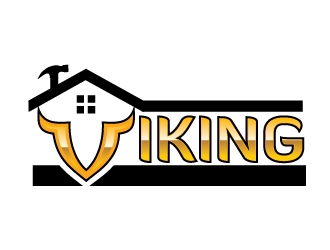 Viking Roofing logo design by Foxcody