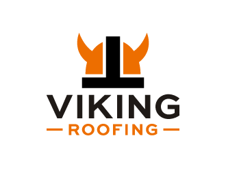 Viking Roofing logo design by akilis13