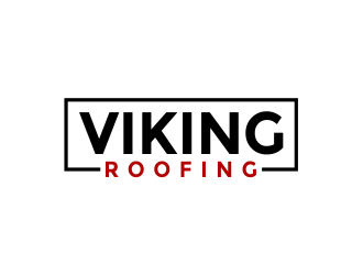 Viking Roofing logo design by Girly