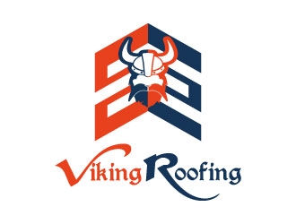 Viking Roofing logo design by Javiernet18