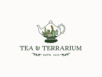 Tea & Terrarium logo design by wonderland