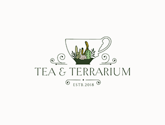 Tea & Terrarium logo design by wonderland