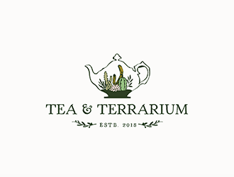 Tea & Terrarium logo design by wonderland