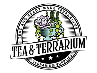 Tea & Terrarium logo design by logoguy