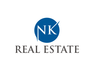 Real Estate by NK logo design by BintangDesign