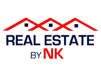 Real Estate by NK logo design by ElonStark
