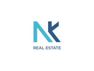 Real Estate by NK logo design by vostre