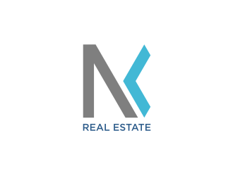 Real Estate by NK logo design by vostre