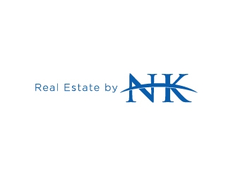 Real Estate by NK logo design by wongndeso