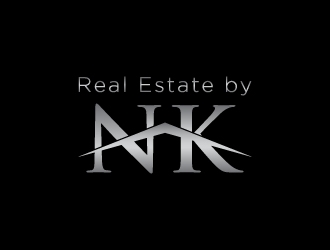 Real Estate by NK logo design by wongndeso