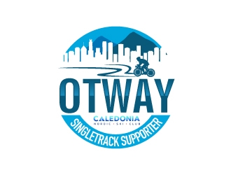Otway Singletrack Supporter logo design by usashi