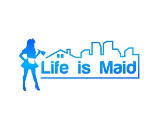 Life is Maid logo design by uttam