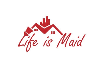 Life is Maid logo design by uttam