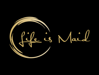Life is Maid logo design by Greenlight
