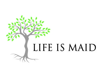 Life is Maid logo design by jetzu
