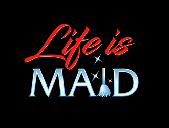 Life is Maid logo design by megalogos