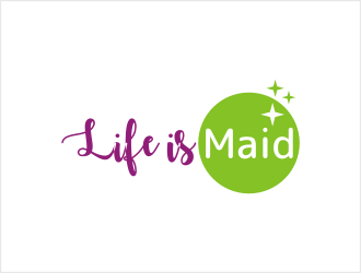 Life is Maid logo design by bunda_shaquilla