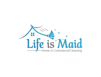 Life is Maid logo design by mawanmalvin