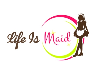 Life is Maid logo design by Arrs