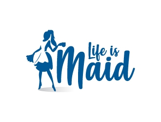 Life is Maid logo design by mawanmalvin