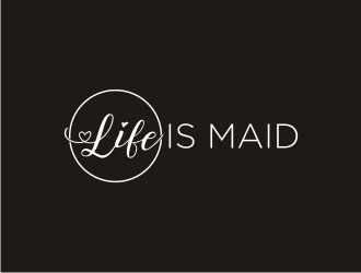 Life is Maid logo design by Adundas