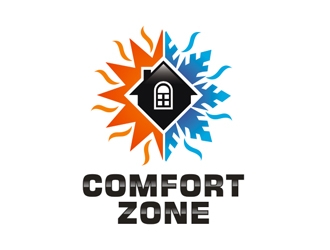Comfort Zone LLC logo design by Foxcody