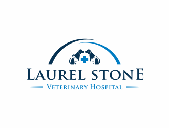 Laurel Stone Veterinary Hospital logo design by ammad
