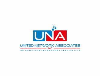 UNA logo design by ammad