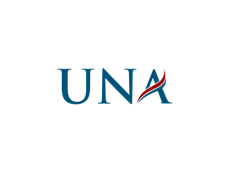 UNA logo design by dewipadi