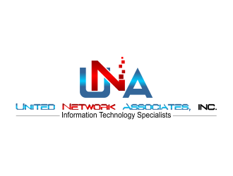 UNA logo design by amazing