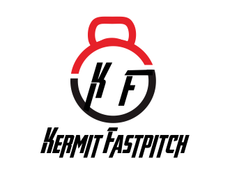 Kermit Fastpitch logo design by Greenlight