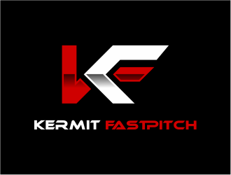 Kermit Fastpitch logo design by Girly
