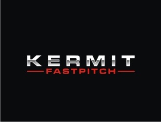 Kermit Fastpitch logo design by bricton
