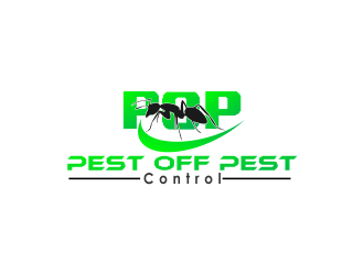 Pest Off Pest Control logo design by giphone