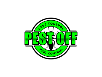 Pest Off Pest Control logo design by GajahMada