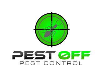 Pest Off Pest Control logo design by SOLARFLARE